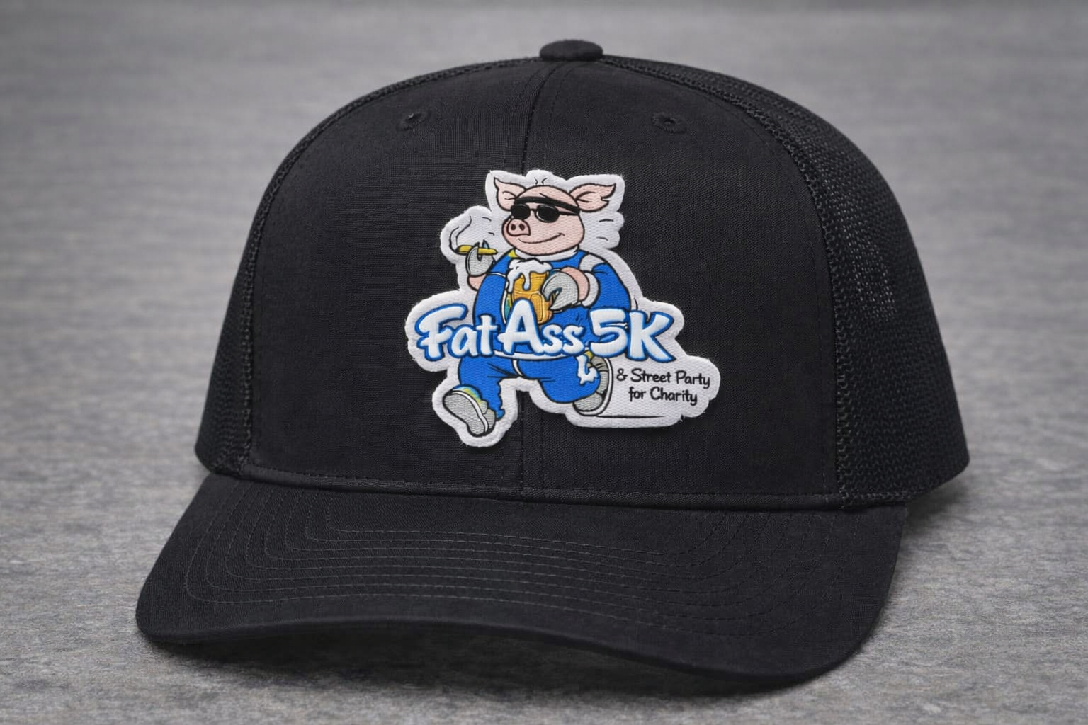 Fat Ass 5k-ish Patch Hat – YP 6606