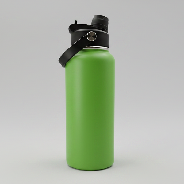 32oz Sports Water Bottle — Fruit Green