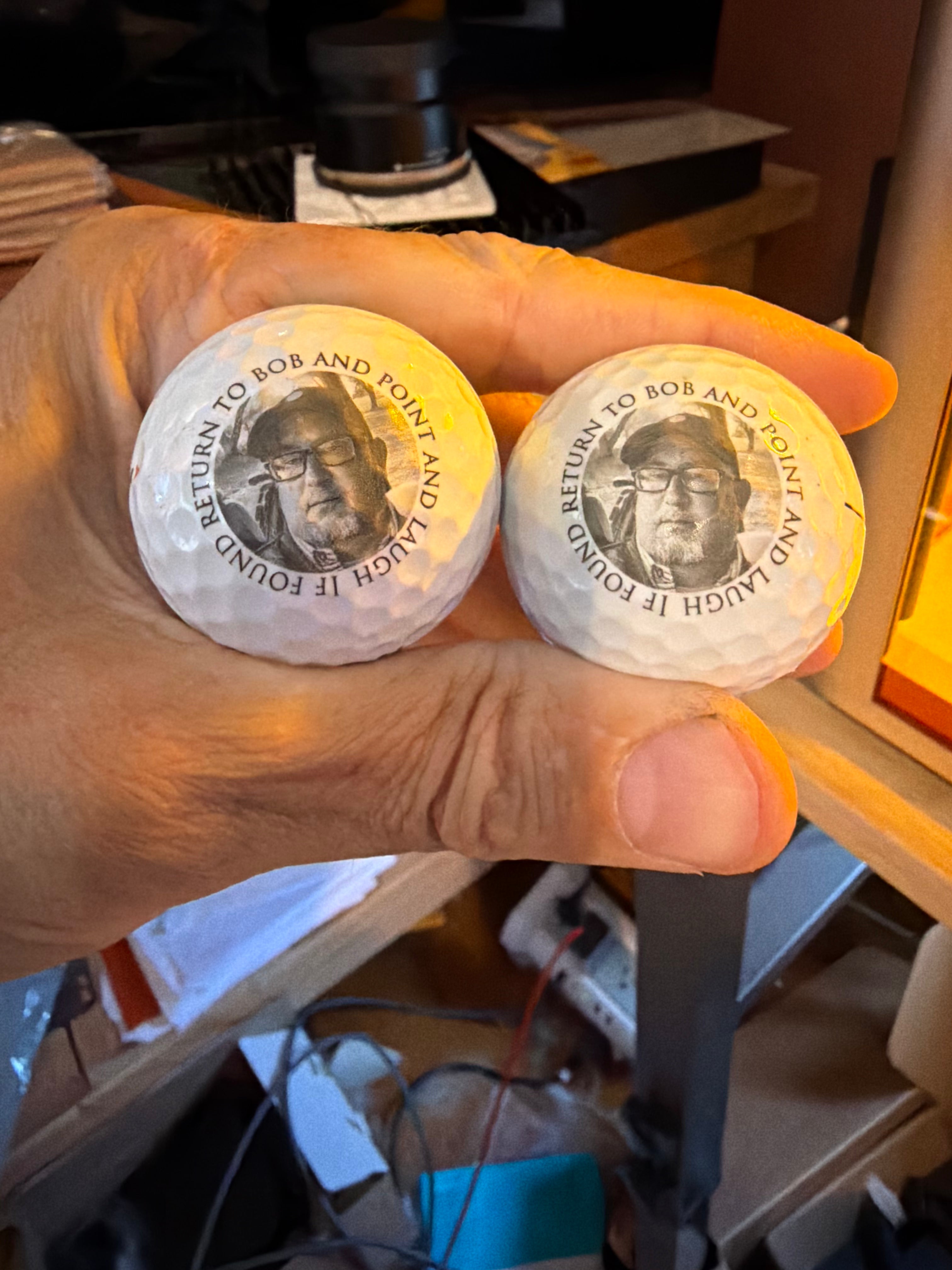 Custom Engraved Golf Balls