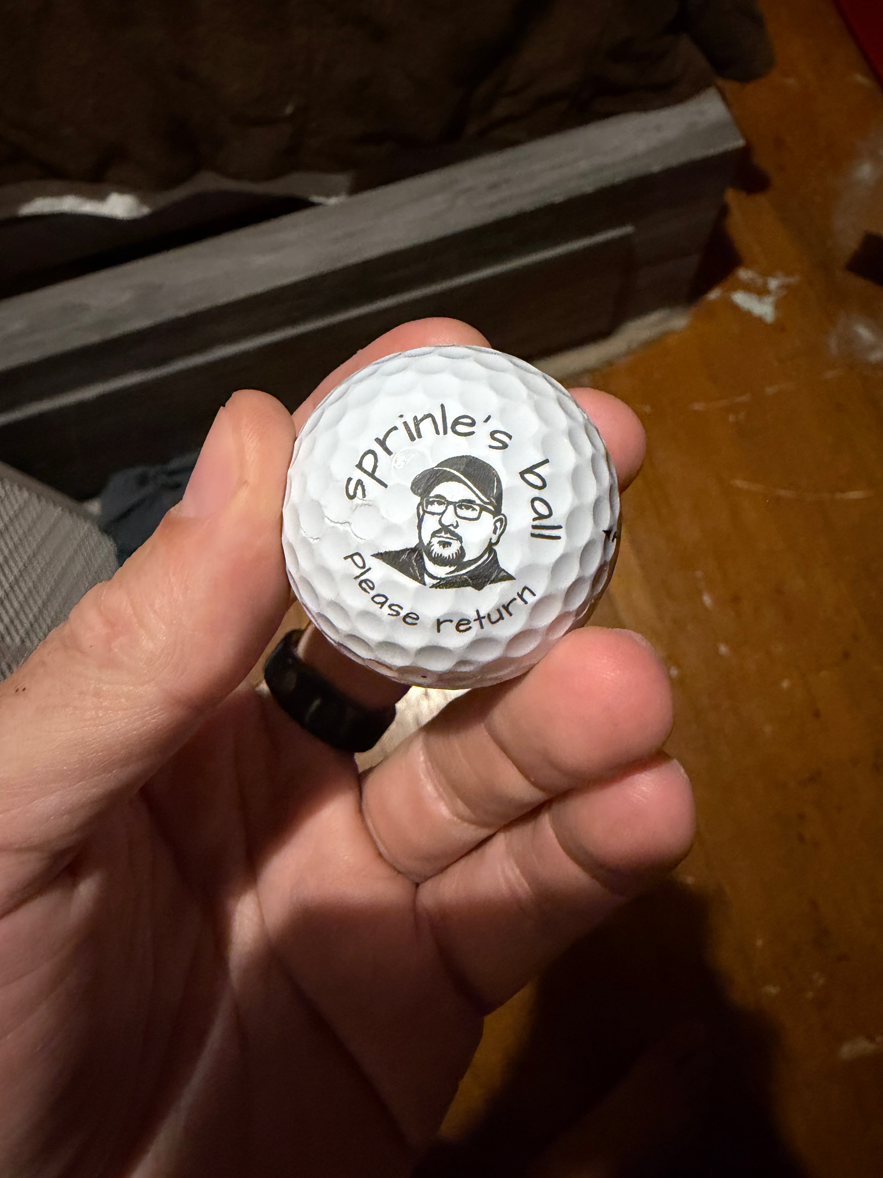 Custom Engraved Golf Balls