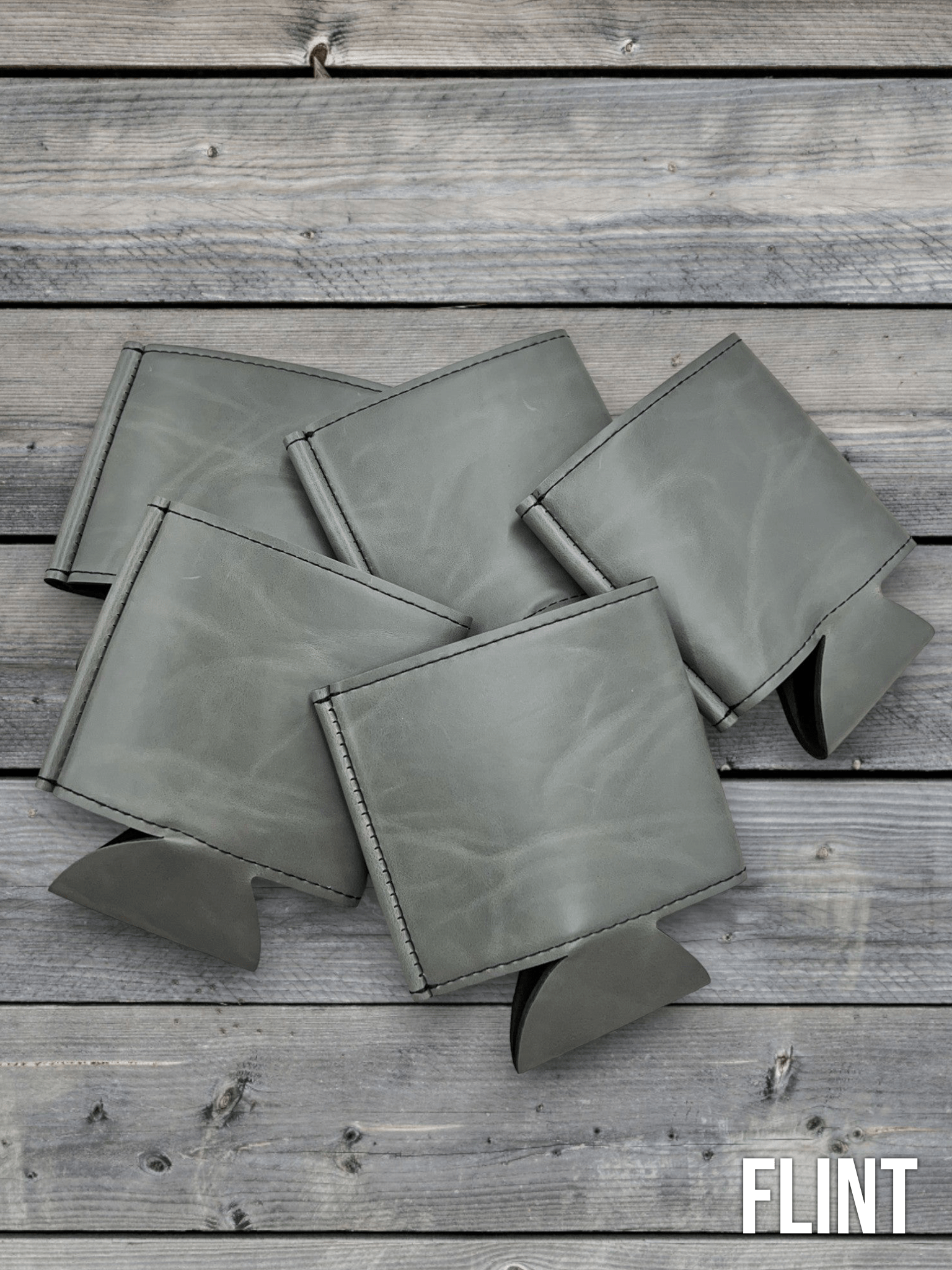 Engraved Can Duster – Leatherette Can Cooler