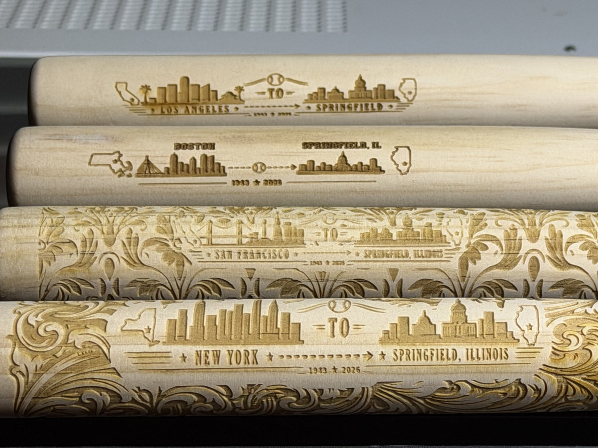 The Journey Mini Bat - 18 inch - Your City to Springfield 1943 to 2026