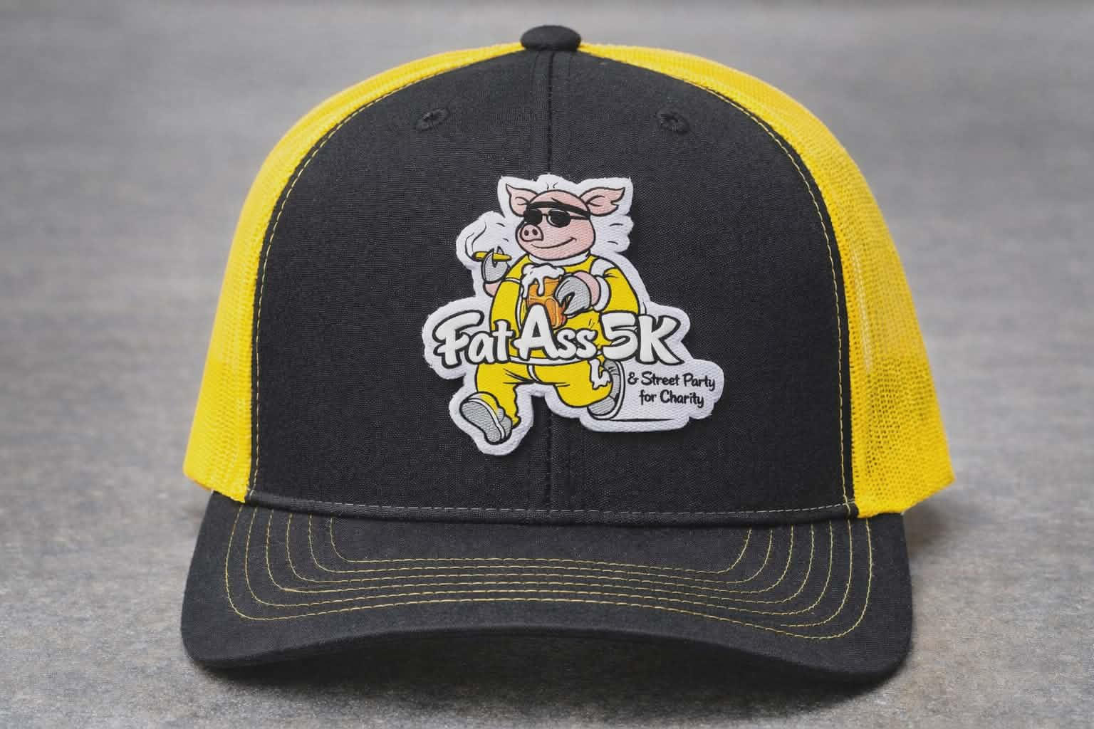 Official Event Hat – Richardson 112 (Black/Yellow)
